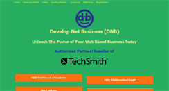 Desktop Screenshot of developnetbusiness.com